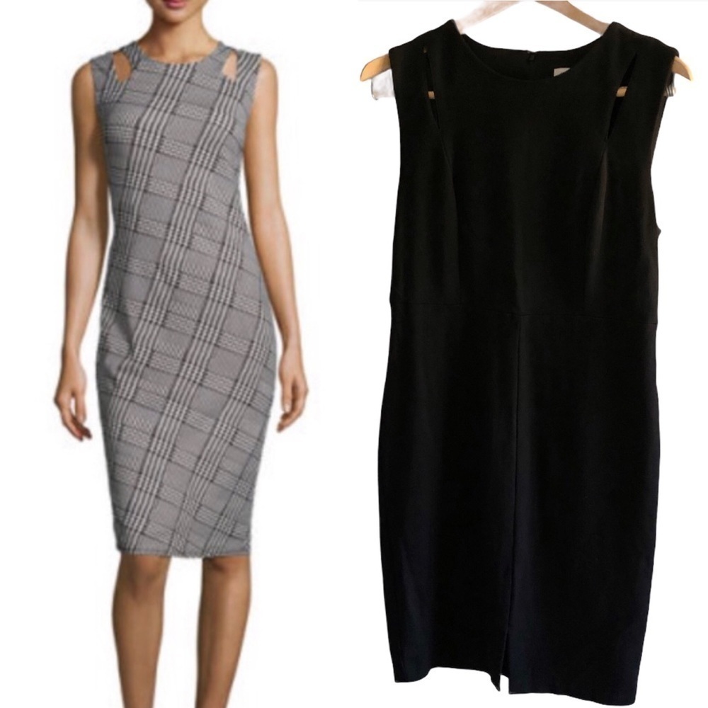 Carmen by Carmen Marc Valvo cutout jersey dress